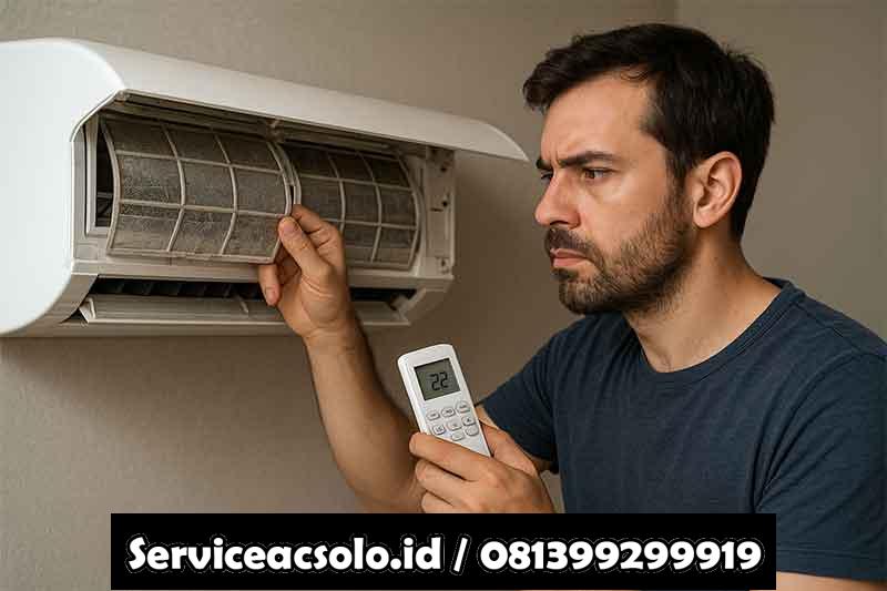 cara memperbaiki ac yang tidak dingin