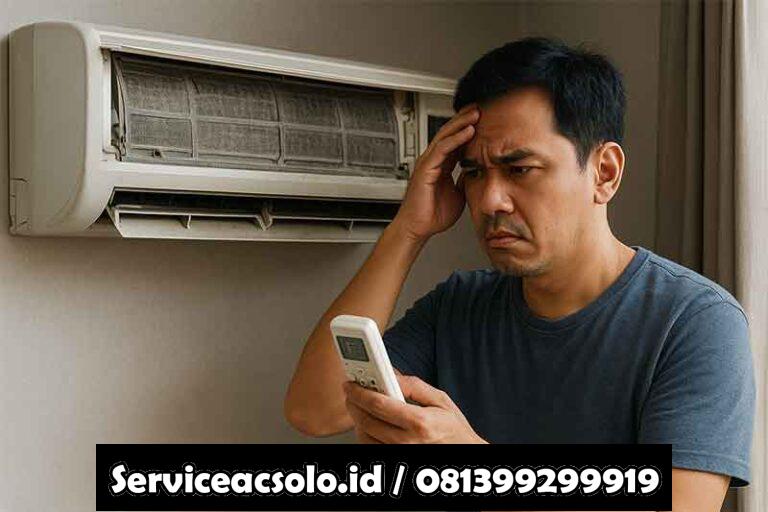 ac tidak dingin padahal sudah dibersihkan