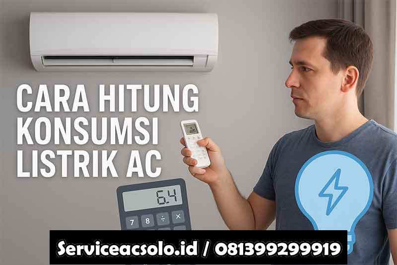 cara hitung konsumsi listrik ac