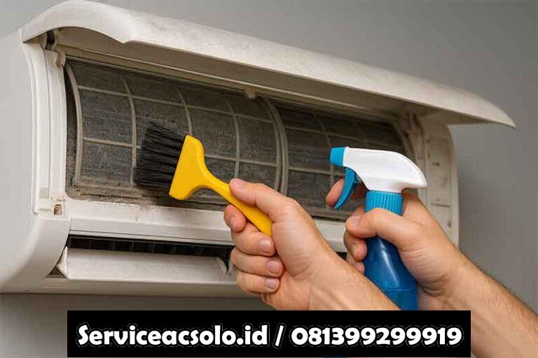 cara mengatasi ac bau