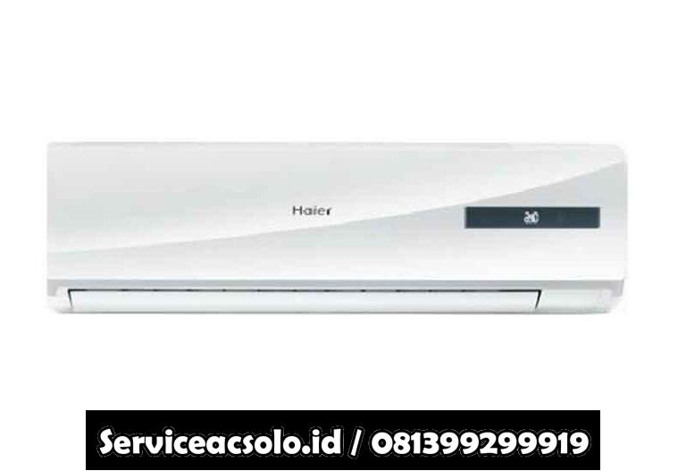 cara setting ac haier agar dingin